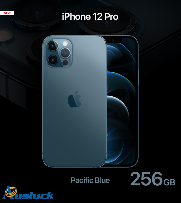 APPLE iPHONE 12 PRO 256GB PACIFIC BLUE MGMT3X/A UNLOCKED BRAND NEW