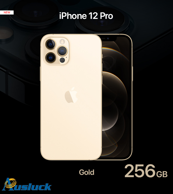 APPLE iPHONE 12 PRO 256GB GOLD MGMR3X/A UNLOCKED BRAND NEW 