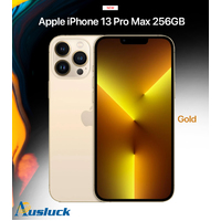 APPLE iPHONE 13 PRO MAX 256GB GOLD MLLD3X/A MODEL  NEW "AUSLUCK"
