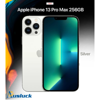 APPLE iPHONE 13 PRO MAX 256GB SILVER MLLC3X/A MODEL  NEW "AUSLUCK"