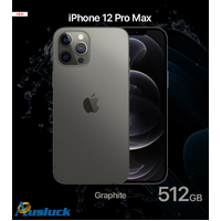 APPLE iPHONE 12 PRO MAX 512GB GRAPHITE MGDG3X/A MODEL A2411 NEW "AUSLUCK"