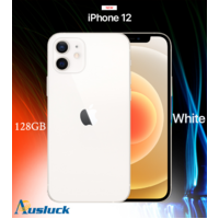 APPLE iPHONE 12 128GB WHITE UNLOCKED BRAND NEW  MGJC3X/A "AUSLUCK"