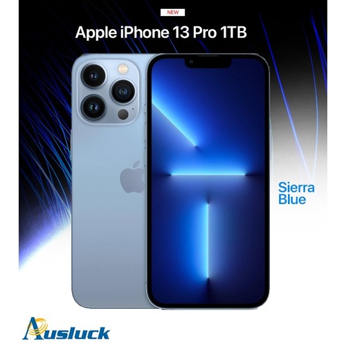 APPLE iPHONE 13 PRO 1TB SIERRA BLUE MLW03X/A MODEL  NEW "AUSLUCK"