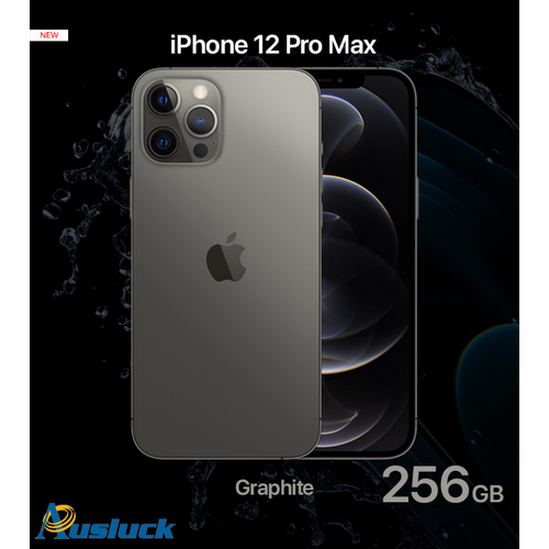 APPLE iPHONE 12 PRO MAX 256GB GRAPHITE MGDC3X/A NEW MODEL A2411 "AUSLUCK"