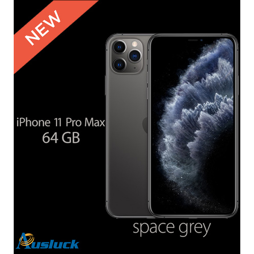  APPLE iPHONE 11 PRO MAX 64GB SPACE GREY MWHD2X/A  A2218  "AUSLUCK"