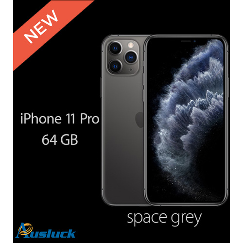 APPLE iPHONE 11 PRO 64GB SPACE GREY UNLOCKED MWC22X/A  "AUSLUCK"