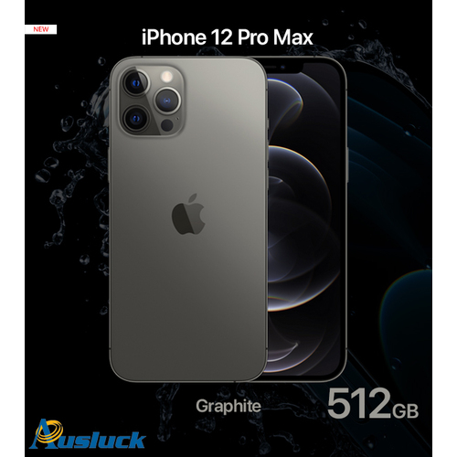 APPLE iPHONE 12 PRO MAX 512GB GRAPHITE MGDG3X/A MODEL A2411 NEW "AUSLUCK"