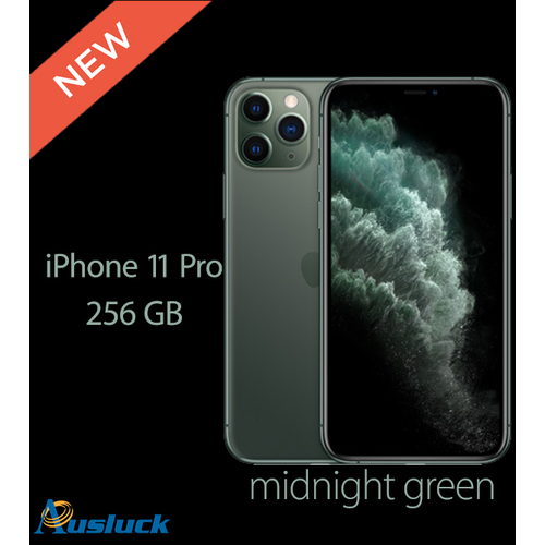 APPLE iPHONE 11 PRO 256GB MIDNIGHT GREEN UNLOCKED MWCC2X/A  "AUSLUCK"
