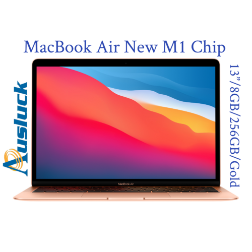 APPLE MACBOOK AIR 13" 256GB M1/8GB MGND3X/A GOLD "2020" "AUSLUCK"