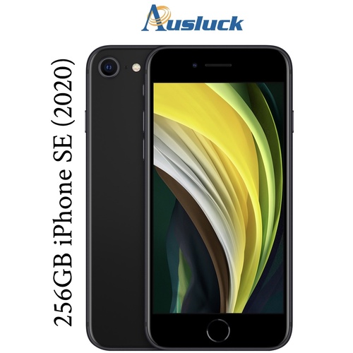 APPLE iPHONE SE 256GB BLACK (2020 MODEL) MXVT2X/A BRAND NEW  "AUSLUCK"